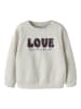 name it Sweatshirt "Oclove" grijs