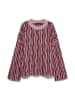 Vero Moda Pullover in Bordeaux/ Rosa