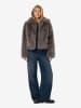 Noisy may Teddyjacke in Anthrazit