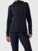 4F Sweatjacke in Dunkelblau