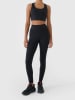 4F Legginsy sportowe w kolorze czarnym