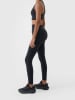 4F Legginsy sportowe w kolorze czarnym