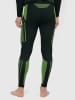 4F Thermoleggings zwart/groen