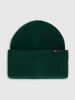 4F Czapka beanie w kolorze ciemnozielonym