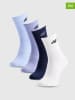 4F 4er-Set: Socken in Weiß/ Dunkelblau/ Hellblau