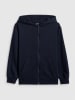 4F Sweatjacke in Dunkelblau