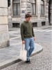 Jack & Jones Pullover in Oliv