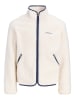 Jack & Jones Fleecejacke in Creme