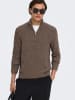 ONLY & SONS Sweter "Jion" w kolorze brązowym
