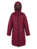 Regatta Doorgestikte mantel "Anita" bordeaux