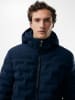 Mexx Doorgestikte jas donkerblauw