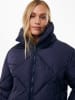 Mexx Doorgestikte jas donkerblauw