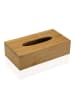 Versa Home Pudełko w kolorze jasnobrązowym na chusteczki - 26 x 14 x 7 cm