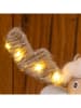 Lotti Decoledfiguur "Schaf-Rentier" wit - (B)23 x (H)18 cm