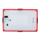 Lotti Figurka dekoracyjna LED "Gift Package" ze wzorem - 11 x 19 x 7 cm