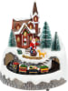 Lotti Figurka dekoracyjna LED "Village" ze wzorem - wys. 21 x Ø 20 cm