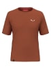 Salewa Functioneel shirt "Pedroc Dry" lichtbruin