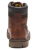 CAT Leder-Boots "Deplete" in Hellbraun