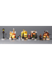 WellHome Lampa dekoracyjna LED ze wzorem - 37 x 18 x 7 cm
