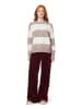 Scotch & Soda Sweter w kolorze szarobrązowo-kremowym