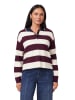 Scotch & Soda Koszulka polo w kolorze kremowo-bordowym