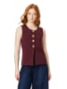 Scotch & Soda Top dzianinowy w kolorze bordowym
