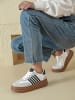 Sixth Sens Sneakers in Weiß/ Grau