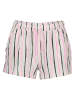 Vivance Pyjama-Shorts in Rosa/ Schwarz/ Weiß