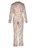 VIVANCE DREAMS Pyjama in Creme/ Orange