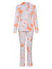s.Oliver Pyjama in Hellblau/ Orange