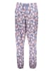 Vivance Pyjama-Hose in Blau/ Rosa