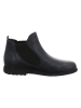 Think! Leder-Chelsa-Boots "Rento" in Dunkelblau