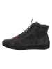 Think! Leder-Sneakers "Turna" in Schwarz