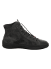 Think! Leder-Sneakers "Turna" in Schwarz