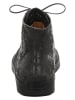 Think! Leder-Sneakers "Turna" in Schwarz