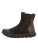 Think! Leder-Chelsea-Boots "Comoda" in Braun