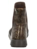 Think! Leder-Chelsea-Boots "Comoda" in Braun