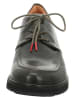 Think! Leder-Schnürschuhe "Cogita" in Khaki