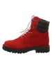 Think! Leren boots "Trento" rood