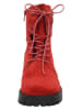 Think! Leren boots "Trento" rood