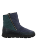 Think! Leren boots "Comoda" paars/petrol