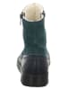 Think! Leren boots "Comoda" paars/petrol