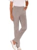 WITT WEIDEN Hose in Braun/ Creme