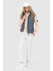 alife and kickin Doorgestikte bodywarmer "Lenka" grijs