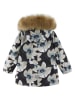 Reima Winterjacke "Muurame" in Schwarz/ Beige