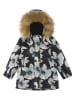 Reima Winterjas "Muurame" zwart/beige