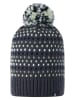 Reima Czapka beanie "Pampula" w kolorze antracytowym