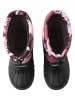 Reima Leder-Winterboots "Moomin Nefar" in Rosa/ Schwarz