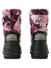 Reima Leder-Winterboots "Moomin Nefar" in Rosa/ Schwarz