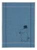 Theedoek "Moominpappa" blauw - (L)70 x (B)50 cm